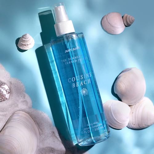 Just Juice - The Summer I Turned Pretty Cousins Beach Body Mist - Beachy, Creamy Coconut and Vanilla Body Spray for Women and Men - 10.14 oz