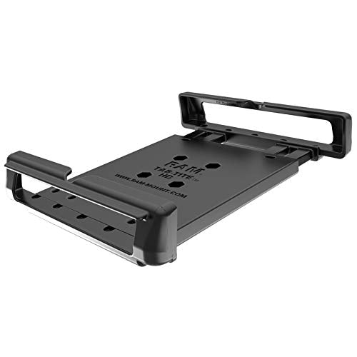 Ram Mounts Tab-Tite Universal Spring Loaded Holder For 8 Tablets With Case Ram-Hol-Tab12U Compatible With Ram B 1 And C 1.5 Size
