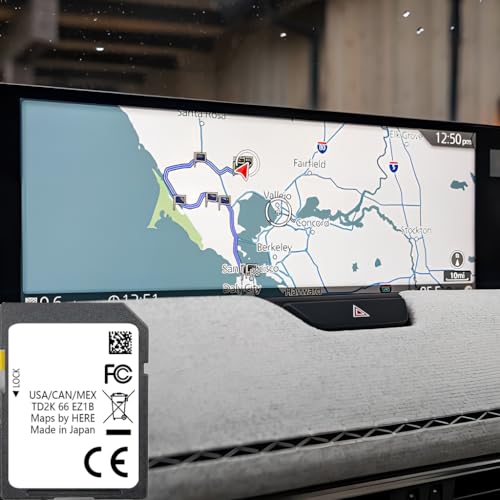 Lawyomus TD2K66EZ1B GPS Navigation SD Card for 2021-2023 Maz.da 3 / CX5 / CX9 / CX30, 2022-2023 Maz.da MX30, 2022-2024 CX5...