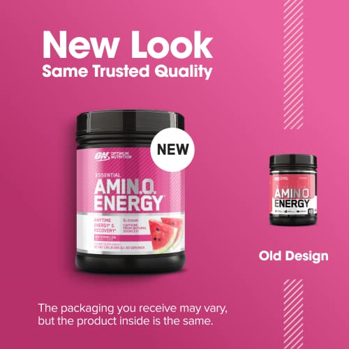 Optimum Nutrition Amino Energy - Pre Workout with Green Tea, BCAA, Amino Acids, Keto Friendly, Green Coffee Extract, Energ...