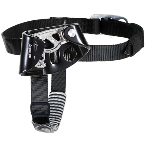 Ito Rocky Foot Ascender Riser - Rope Climbing Equipment for SRT Climbing & Tree Arborist Climbing Device