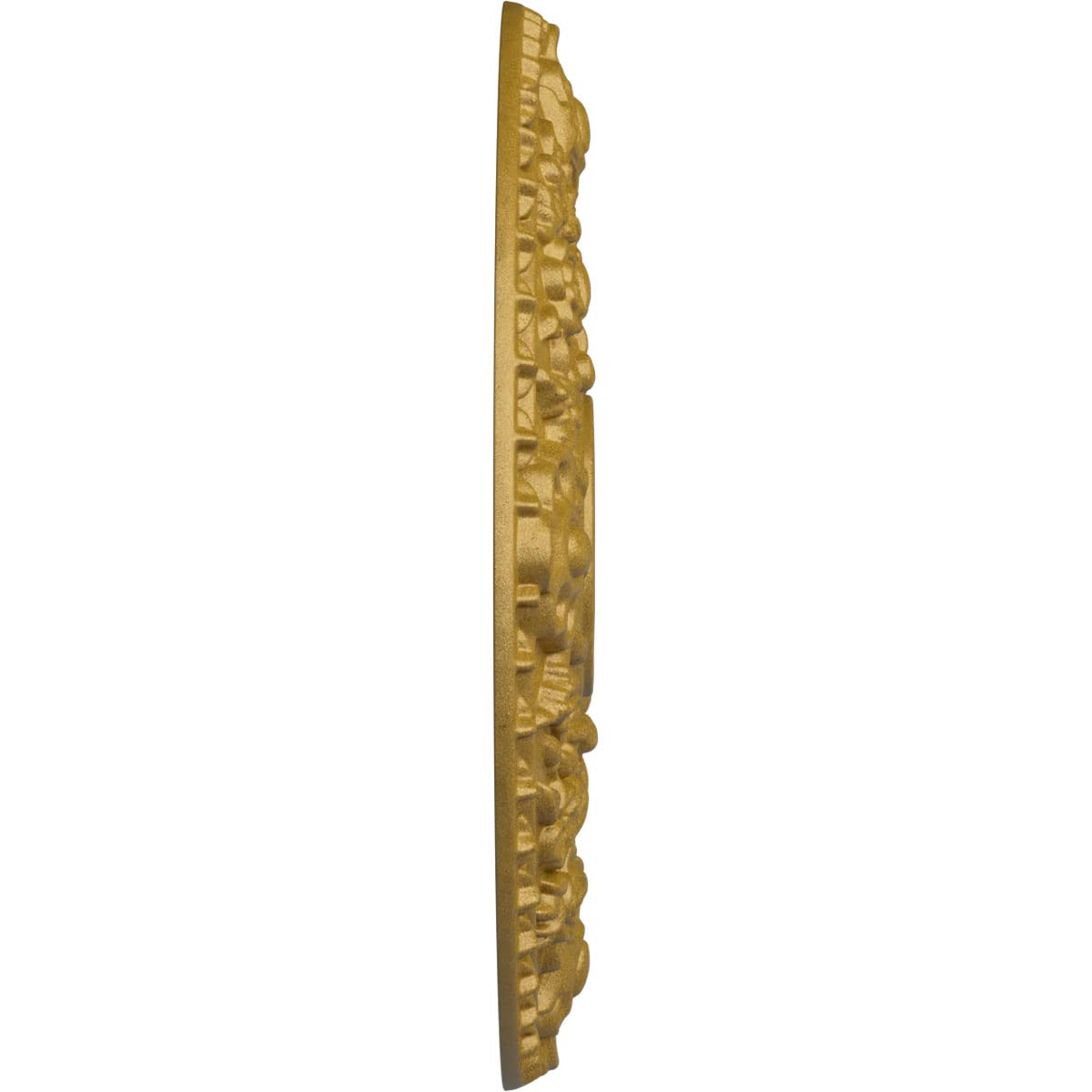 Ekena Millwork Cm18Ropgs Rose Ceiling Medallion Fits Canopies Up To 7 1/4, Pharaohs Gold