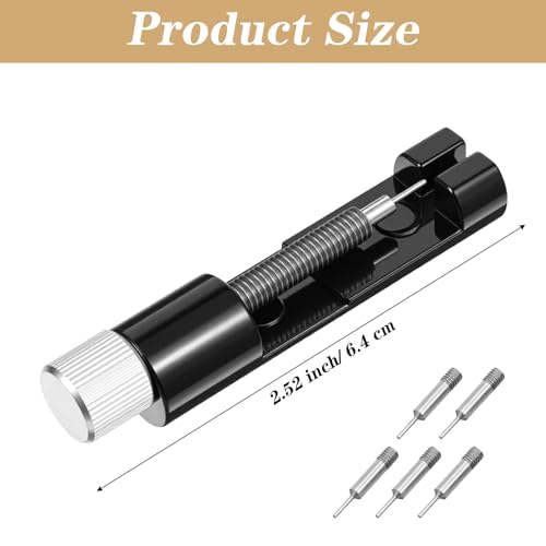 Watch Link Removal Kit, Pin Remover for Sizing Strap, Watch Band Tool for Watches Repair, Bracelet Adjustment, Replacement...
