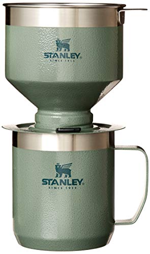 STANLEY Perfect Brew Pour Over Set | 12 oz Camp Mug with Lid Included | Drip Coffee Maker with Reusable Filter | Insulated...