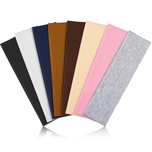Headbands for Women Valentines Day Gifts for Her - 8 Pcs Head Bands Non Slip for Women's Hair Accessory Stretchy Fabric He...