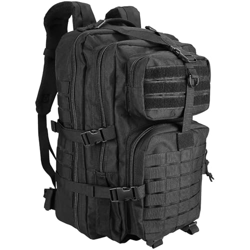 FR Fashion Co. MOLLE System Tactical Backpack – Rugged 42L Utility Pack
