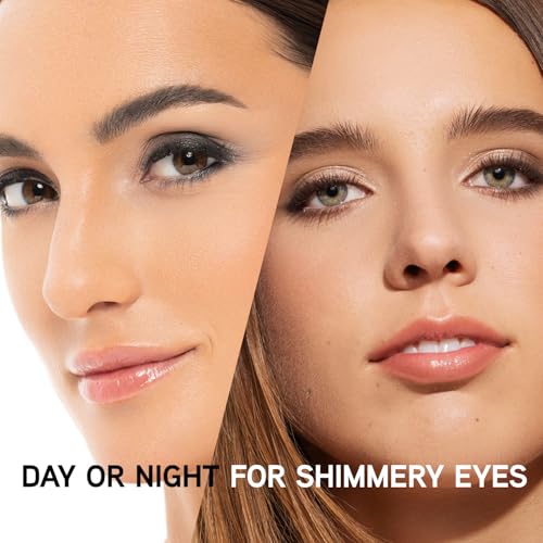 Physicians Formula Shimmer Strips Custom Eye-Enhancing Extreme Shimmer Shadow & Liner, Hypoallergenic Eyeshadow Palette wi...
