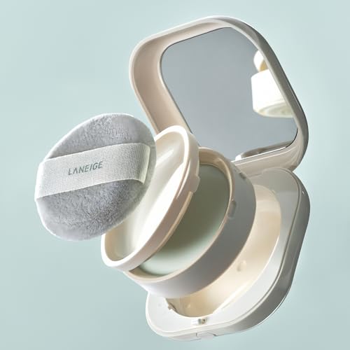 LANEIGE Neo Blurring Powder: Korean Oil-Control Compact with Pore Blurring, Smoothing Finish & Travel-Friendly, No-Spill P...
