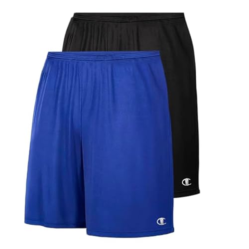 Champion Gym Shorts Men Big and Tall - 2 Pack Performance Dry Fit Running Shorts