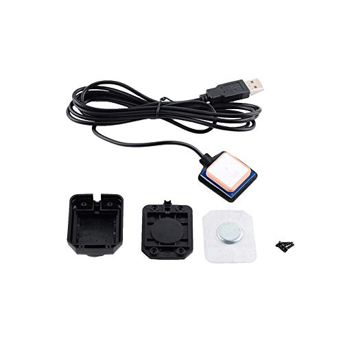 VK-162 G-Mouse USB GPS Dongle Navigation Module External GPS Antenna Remote Mount USB GPS Receiver for Raspberry Pi Suppor...