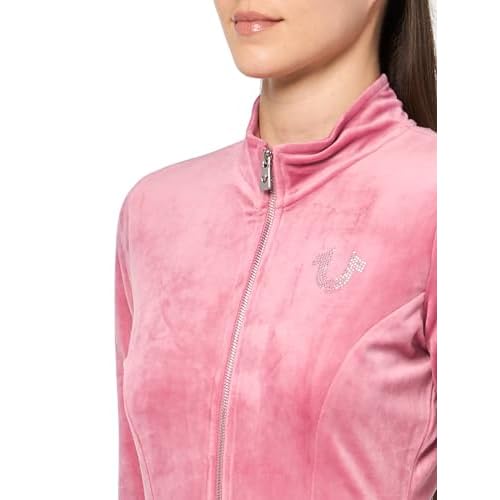 True Religion TR Velour Tracksuit Jacket for Women