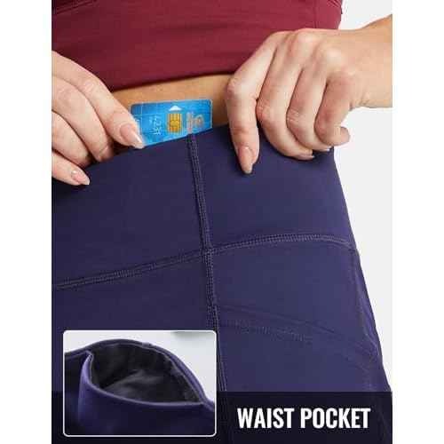 baleaf Women's 12" Bermuda Shorts Long Shorts Knee Length Running Walking Workout Athletic Stretch Pockets