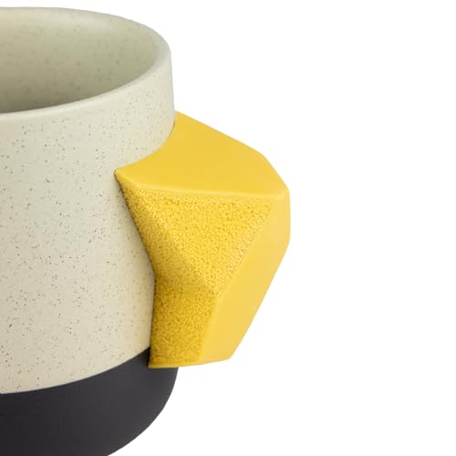 YY Vertical Climbing Mug Evo, Pinch Mug for Rock Climbers and Boulderers, Indoor Bouldering Grip Cup, Unique Gift, Blue