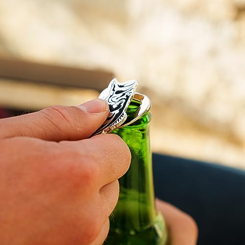 Bass Fish Hat Clip Bottle Opener - Angler's Delight Cap Accessory - Perfect for Fishing Adventures and Gifts