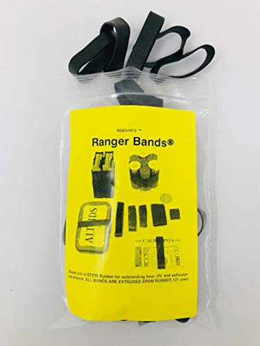 Ranger Bands® 45 Count Random Heavier Compound from EPDM Rubber for Survival, Emergency Tinder and Strapping Gear Made in ...