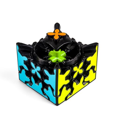 Gear 3x3x3 Speed Cube with Three-Dimensional Gear Structure