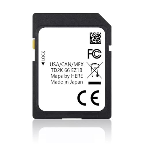 Lawyomus TD2K66EZ1B GPS Navigation SD Card for 2021-2023 Maz.da 3 / CX5 / CX9 / CX30, 2022-2023 Maz.da MX30, 2022-2024 CX5...
