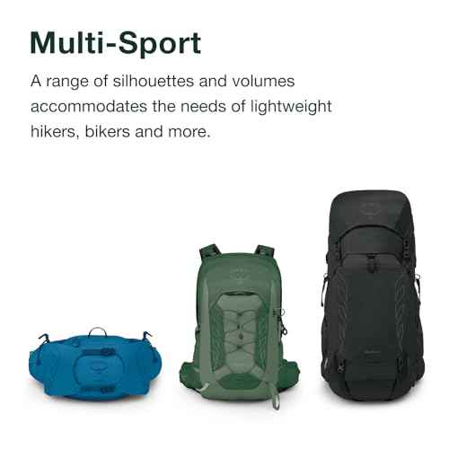 Osprey Talon 6L Men's Lumbar Hiking Waist Pack - Fanny Pack with Water Bottle Holders