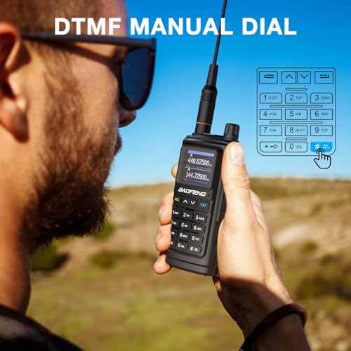BAOFENG UV-17R Two Way Radio (Upgraded Version of UV-5R), Dual Band 144-148/420-450Mhz Handheld Ham Radio with 999 Channel...