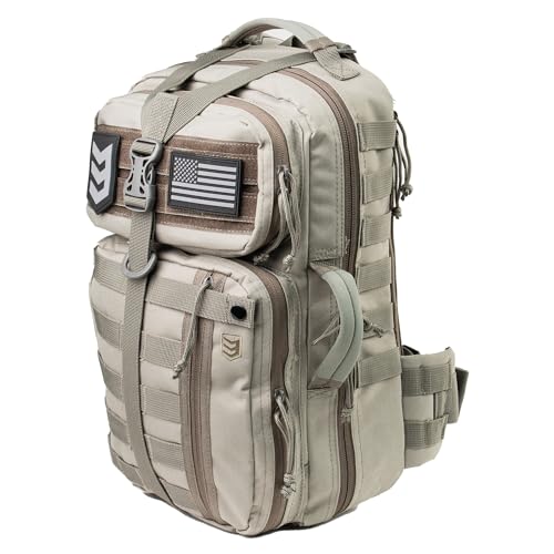 3VGEAR Outlaw II Gear Slinger Urban Sling Pack - 24L MOLLE Tactical Sling Bag Backpack with Hidden Pocket, Laptop Sleeve