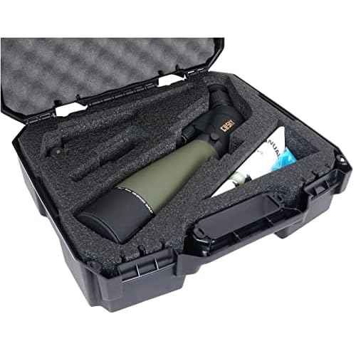 Case Club Pre-Cut Carry Case to Fit GoSky 20-60x80 HD Spotting Scope (Base Model)