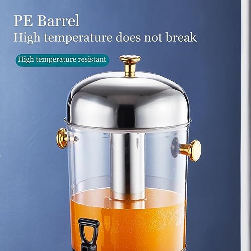 NYTFHMS Drink dispensers for Parties, Stainless Steel Juice Beverage Dispenser, 8/16/24L Catering Drinks Fountain, for Jui...