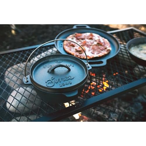 Stansport Pre-Seasoned Cast Iron Dutch Oven