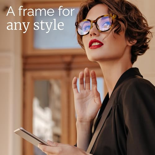 miyya Blue Light Glasses for Women & Men – Oversized UV & Blue Light Blocker Chunky Frames, All-Day Comfort, Stylish Eyewear