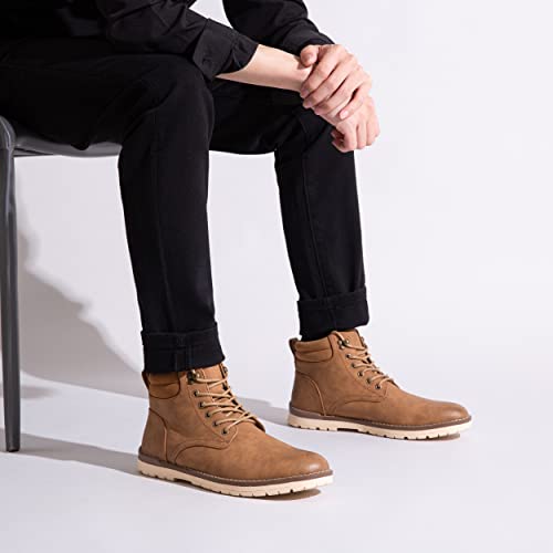 Vostey Men's Hiking Boots Waterproof Casual Chukka Boots for Men