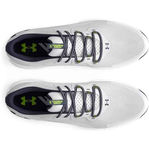 Under Armour Men's Charged Draw 2 Cleat, (102) Halo Gray/Halo Gray/Midnight Navy, 7.5, US