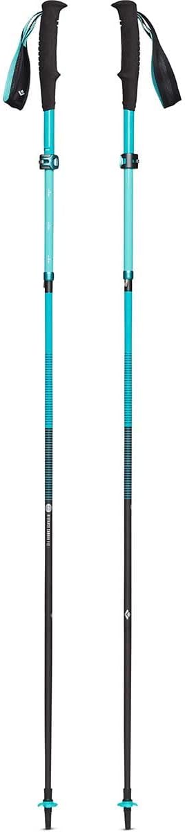 Black Diamond Womens Distance Carbon FlickLock Z Foldable Poles, Dark Patina, 125 cm