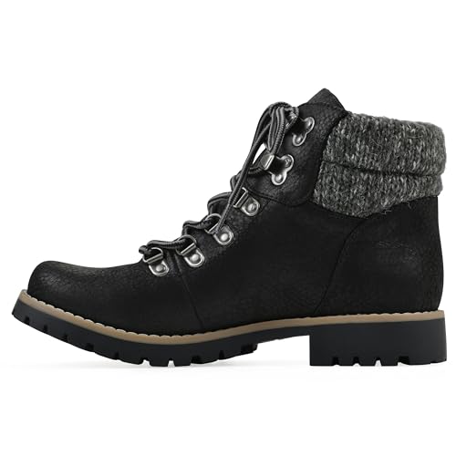 CLIFFS BY WHITE MOUNTAIN Shoes Pathfield Women's Lace-up Hiker Style Bootie
