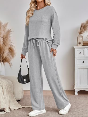 AUTOMET Womens Sweatsuits 2 Piece Lounge Matching Outfits Sweat Sets Tracksuit Travel Sweatshirts Fall Fashion Clothes 2026