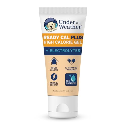 Under the Weather Pet Electrolytes Ready Cal Plus Gel for Dogs | Vet-Formulated High-Calorie Supplement for Dog & Puppy | ...