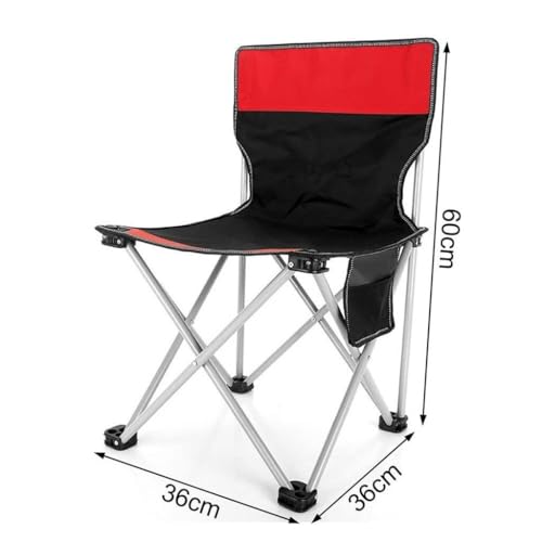 HVVRNEWF Camping Chairs Ultralight Outdoor Folding Camping Chair Picnic Travel Leisure Backpack Foldable Beach Fishing Por...