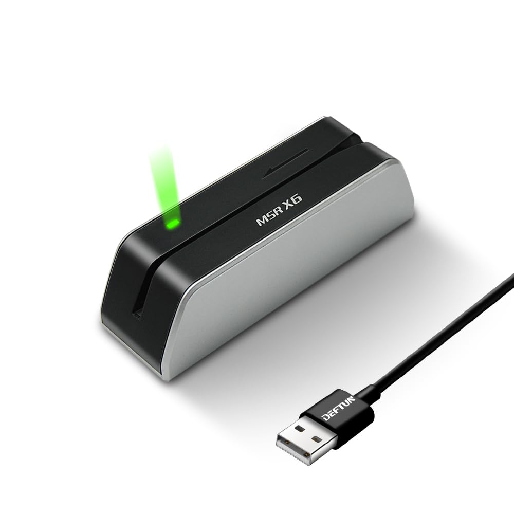 Msrx6 Msr X6 Usb Swipe Magstripe Credit Card Reader Writer Smallest