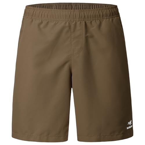 BASSDASH Men's 8''Fishing Water Shorts Quick Dry UPF 50+ Lightweight Cargo Hiking Kayaking Casual Bottom