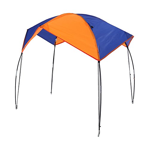 Boat Shade Canopy, 4 Persons Boat Sun Shade Shelter Boat Canopy Sun Awning for Inflatable Boat Raft Kayak ( 4 Persons)(Sui...