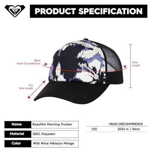 Roxy Women's Water Come Down Trucker Hat