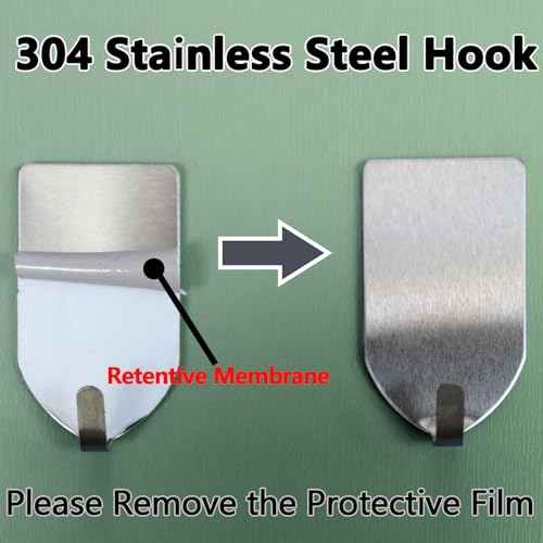 Shatterproof Shower Mirror Fogless for Shaving,(Medium 8x6 Inch) Anti Fog Shaving Mirror Holder NO-Drilling, No Fog Free Waterproof,Small Wall Mounted Bathroom Accessories Camping Hanging Men