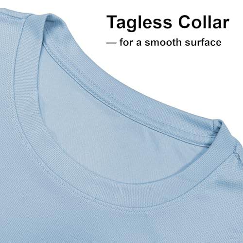 Men's Long Sleeve Shirts UPF 50+ UV Sun Protection Rash Guard Shirt Lightweight Dri Fit Casual Athletic Running Workout Tops