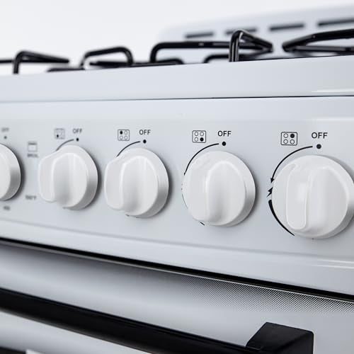 Avanti Gas Range Oven, Compact Freestanding Design, 4 Sealed Burners with Electronic Ignition, 2.1 Cu.Ft. Capacity Feature...