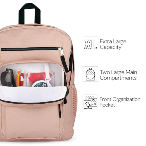 JanSport Laptop Backpack - Computer Bag with 2 Compartments, Ergonomic Shoulder Straps, 15” Laptop Sleeve, Haul Handle - C...