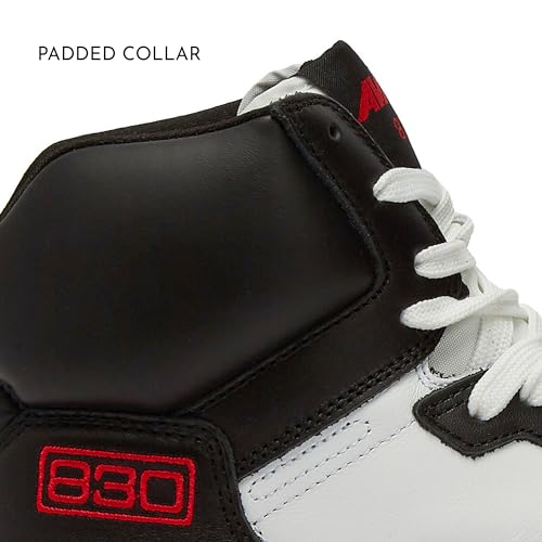 Avia 830 Men's Basketball Shoes, Retro High Top Sneakers for Men Indoor or Outdoor, Street or Court Size 7 to 16