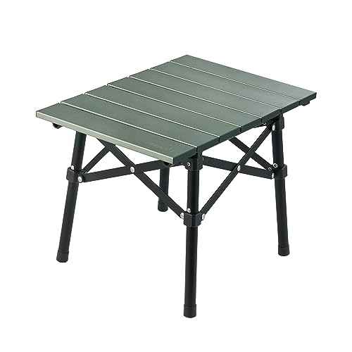 Naturehike Portable Camping Table, Aluminium Folding Table, Ultralight Camp Table Small Table for Camping Hiking Backpacking Outdoor Picnic