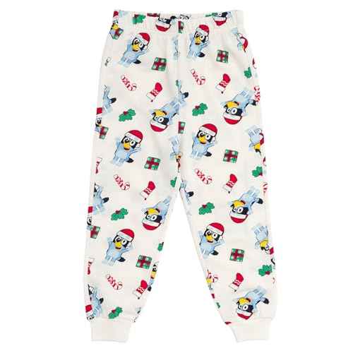 Bluey Halloween Christmas Fleece Sweatshirt and Jogger Pants Outfit Set Toddler to Big Kid Sizes (2T - 10-12)