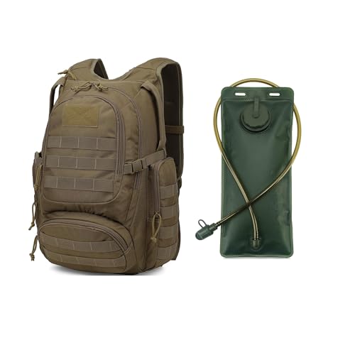 Mardingtop 25L Tactical Backpacks with 2.5 Liter Hydration Bladder