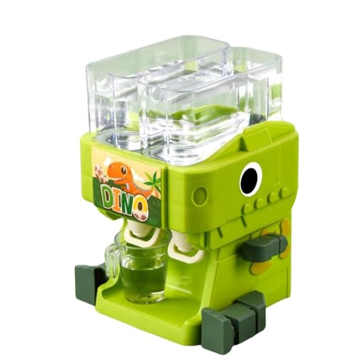 RMISODO Mini Water Dispenser for Kids Adorable Dinosaur Water Machine, Double Water Outlet Drinking Water Fountains Toys f...