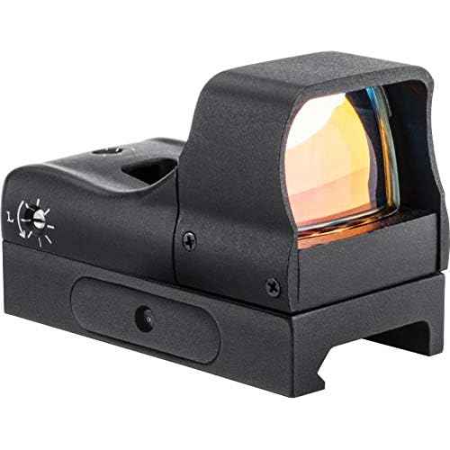 BARSKA 1x Reflex Red Dot Sights ? Multi-Reticle and Single-Dot Options with Illuminated Reticles, Quick-Release Mounts, and Unlimited Eye Relief