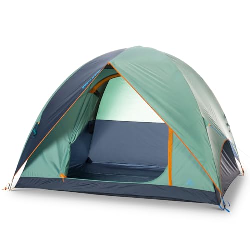 Kelty Tallboy Family Car Camping Tent, 4 or 6 Person Freestanding Shelter, Large Capacity, Stuff Sack Included. 2022